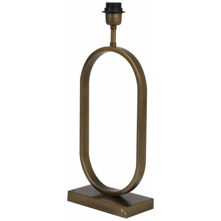 Light and Living Jamiri Table Lamp Base Bronze Naken Interiors